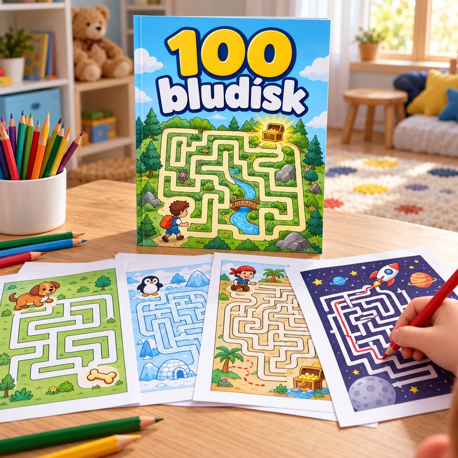 100 bludísk a labyrintov